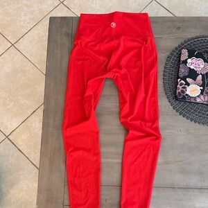 Bold Red Women's Leggings